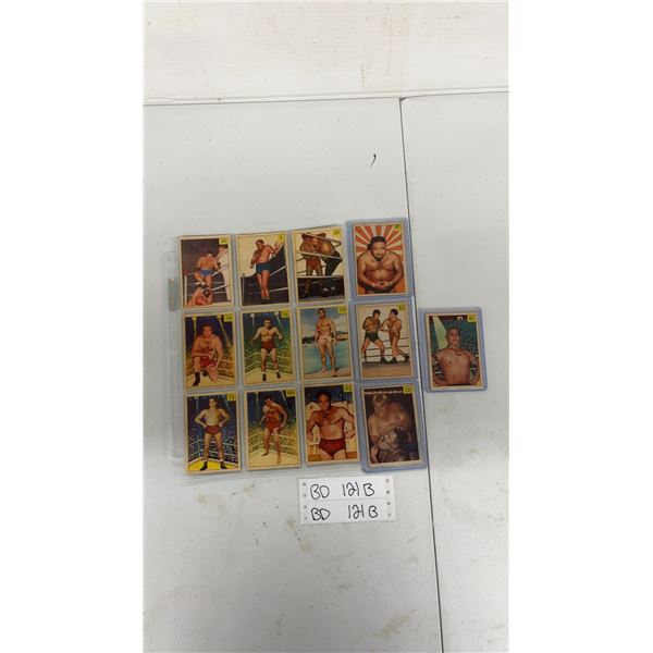 Vintage 1954-55 Parkhurst Wrestling Trading Cards, Lot 2: The Great Togo and More