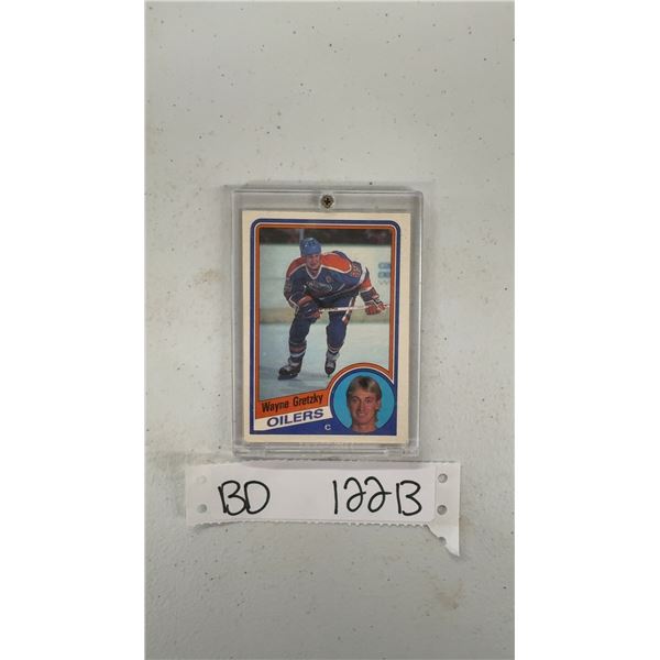 1984-85 O-Pee-Chee Wayne Gretzky Edmonton Oilers #243 Hockey Card