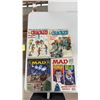 Image 2 : Vintage 1980s Mad Magazine and Comic Book Lot
