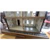 Image 7 : Handcrafted Wooden Dollhouse with Textured Roof, Balcony, Railing, and Side Ladder 29 x 25 x 16"