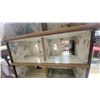Image 8 : Handcrafted Wooden Dollhouse with Textured Roof, Balcony, Railing, and Side Ladder 29 x 25 x 16"