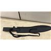 Image 6 : "Zombie Killer" Machete & Sheath, Green Handle, Black Blade, Lanyard
