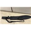 Image 7 : "Zombie Killer" Machete & Sheath, Green Handle, Black Blade, Lanyard