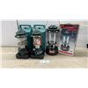 Image 1 : Coleman Lanterns: (2) Lanterns w/Cases & Fluorescent Lantern w/Box