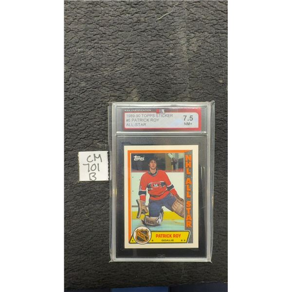 Graded Patrick Roy Montreal Canadiens Card