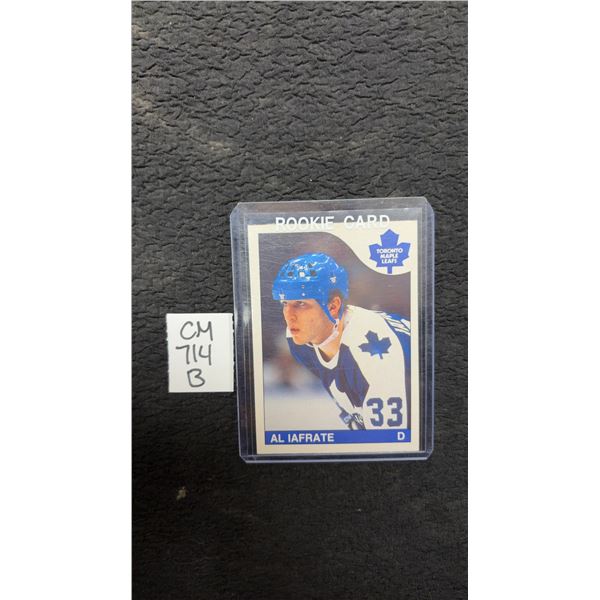 Al Iafrate Rookie Toronto Maple Leafs Card