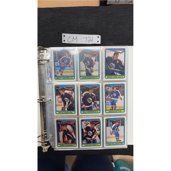 1990-91 Winnipeg Jets Card Collection