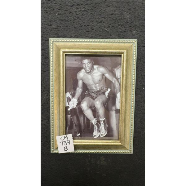 Framed Vntage Floyd Patterson Boxing Photos