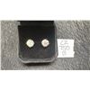Image 1 : New 925S 2.0ct Each Moissanite Lab Diamond Stud Earrings, Sterling Silver, White Gold Overlay