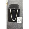 Image 1 : New 925 Sterling Silver 3.0mm Twisted Rope Necklace, 22.5" with White Gold Overlay