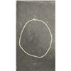 Image 2 : New 925 Sterling Silver 3.0mm Twisted Rope Necklace, 22.5" with White Gold Overlay