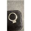 Image 3 : New 925S 1.0ct Simulated Diamond CZ Chanel Ring, Sterling Silver with White Gold Overlay