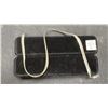 Image 1 : New Platinum Plated 8.0mm Serpentine Necklace, 23.5" Long