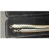 Image 4 : New Platinum Plated 8.0mm Serpentine Necklace, 23.5" Long