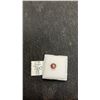 Image 1 : 5.0 Carat Natural Untreated Star Ruby Round Cabochon 8.3mm X 8.3mm, Retail $1000