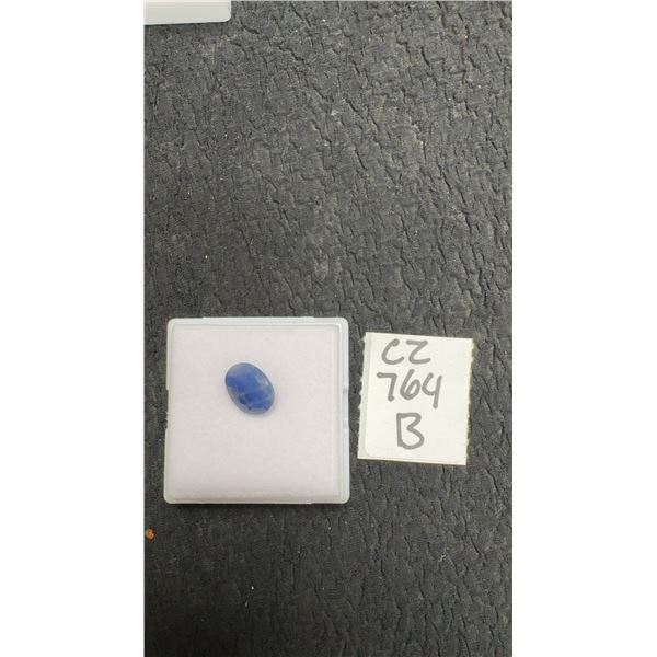 5.4ct Natural Blue Sapphire, Untreated, Oval Cut, 9.4mm X 11.8mm, Retail $1730.00
