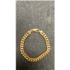Image 2 : New 18K Gold 8.0mm Cuban Link Bracelet, 7 3/4" Long
