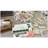 Image 10 : Vintage Stamp Collection with Modern Postage Stamp Album, Loose Stamps on Paper and More