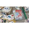 Image 7 : Vintage Stamp Collection with Modern Postage Stamp Album, Loose Stamps on Paper and More
