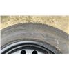 Image 3 : Four Michelin X-Ice Snow Suv Studless Winter Tires on 5 Lug Black Steel Rims, 225/65 R17