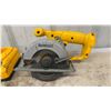 Image 3 : DeWalt 14.4V XRP Circular Saw, (3) 14.4V Batteries, & Charger