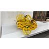 Image 4 : Yellow String Work Lights with 10 Caged Sockets