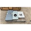 Image 1 : Pallet Lot of 3 Breaker Boxes and Meter Socket