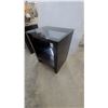 Image 2 : 2× Dark Wood End Table with Glass Top and Open Shelf Design 24 x 20 x 16"