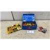 Image 1 : Vintage Hot Wheels & Matchbox Die-Cast Car Collection w/ Carrying Cases