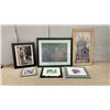 Image 1 : Claude Monet "The Garden" Framed Print, Birdhouse Print, Child with Rose Photo and More