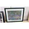 Image 3 : Claude Monet "The Garden" Framed Print, Birdhouse Print, Child with Rose Photo and More