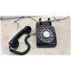 Image 3 : Vintage Western Electric Model 500 Black Rotary Dial Desk Telephone