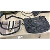 Image 4 : Assorted Handbags & Wallets: Coach Red Shoulder Bag, Tyler Rodan Black Satchel, & More