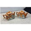 Image 14 : Cottage Ware Ceramic Tea Set Including Teapots, Creamers, Sugar Bowl, and More