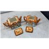 Image 15 : Cottage Ware Ceramic Tea Set Including Teapots, Creamers, Sugar Bowl, and More