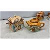 Image 16 : Cottage Ware Ceramic Tea Set Including Teapots, Creamers, Sugar Bowl, and More