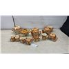 Image 1 : Cottage Ware Ceramic Tea Set Including Teapots, Creamers, Sugar Bowl, and More