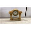 Image 10 : Vintage Jefferson Golden Hour Mystery Clock, Owl Figurines, Thermometer, Wall Plaques and More
