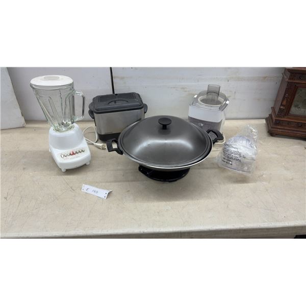 Proctor-Silex 10 Blend Master 10-Speed Blender, Deep Fryer, Juicer, Electric Wok and More
