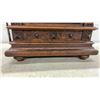 Image 4 : Antique Winterhalder & Hofmeier Carved Oak Bracket Mantel Clock With Key, Circa Late 19th Century