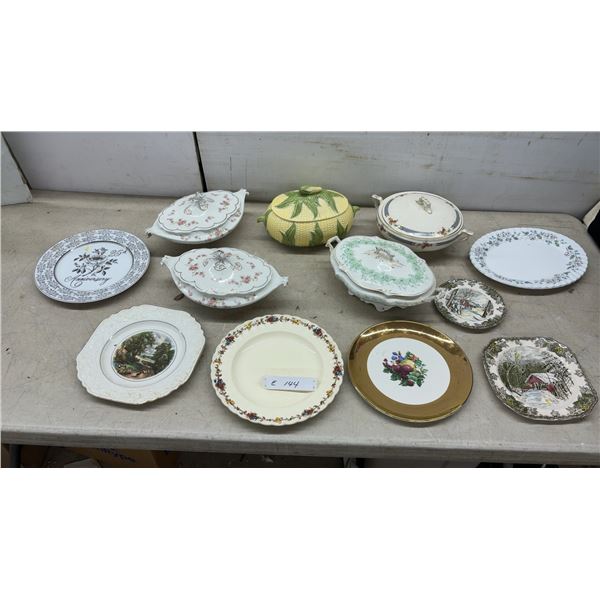 Assortment of Vintage China Including Johnson Bros.