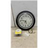 Image 1 : Quartz Wall Clock, Hermle 8-Day German Enamel Clock Face, and Westclox Baby Ben Alarm Clock