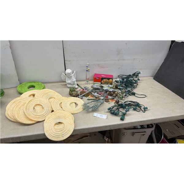 Better Homes & Gardens Paper Lantern String Lights, Cherub Figurine, Galileo Thermometer and More