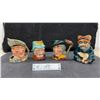 Image 1 : Character Toby Style Jug Collection Including Westminster "Jock" and Sylvac "Gaffer" Staffordshire
