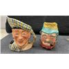 Image 2 : Character Toby Style Jug Collection Including Westminster "Jock" and Sylvac "Gaffer" Staffordshire