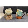 Image 3 : Character Toby Style Jug Collection Including Westminster "Jock" and Sylvac "Gaffer" Staffordshire
