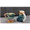 Image 7 : Character Toby Style Jug Collection Including Westminster "Jock" and Sylvac "Gaffer" Staffordshire