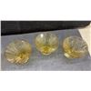 Image 3 : Depression Glass Lot: Federal Patrician Sherbets, Hocking Waffle Sugar Bowl and More, C. 1930s