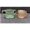 Image 6 : Depression Glass Lot: Federal Patrician Sherbets, Hocking Waffle Sugar Bowl and More, C. 1930s