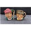Image 2 : Royal Doulton Character and Toby Jugs Including Lumberjack D6613 and More
